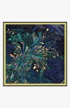 Jessie Zhao New York Silk Scarf Of The Sprinkle Night In Black