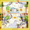 Jessie Zhao New York Silk Scarf Of Wonderful World: Once Upon A Time