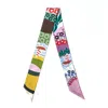 Jessie Zhao New York Silk Skinny Scarf Of Summer