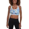 Jessie Zhao New York Sports Bra In Blue Jungle