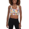 Jessie Zhao New York Sports Bra In Tropical Red
