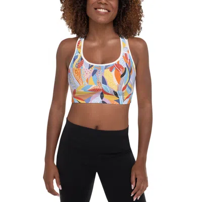 Jessie Zhao New York Sports Bra In Tropical Red