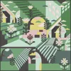Jessie Zhao New York Double Sided Silk Scarf Of Imagination