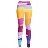 Jessie Zhao New York High Waist Yoga Leggings In Rainbow