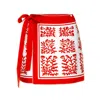 Jessie Zhao New York Swim Cover Up Skirt-red Coral In Red