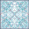 Jessie Zhao Silk Scarf Of The Ocean In Blue