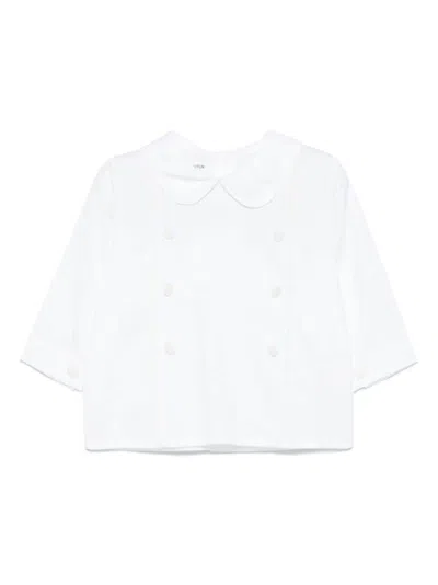 Jesurum Baby Babies' Button-detail Shirt In White