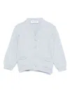 Jesurum Baby Button-up Cardigan In Blue
