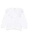 Jesurum Baby Clara Cardigan In White