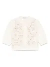 Jesurum Baby Dora Cardigan In Neutrals