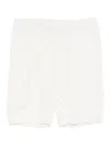 Jesurum Baby Elasticated-waist Shorts In White