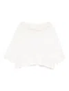 Jesurum Baby Lace-trim Blouse In White