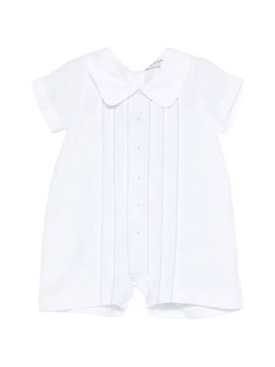 Jesurum Baby Babies' Peter-pan-collar Romper In White