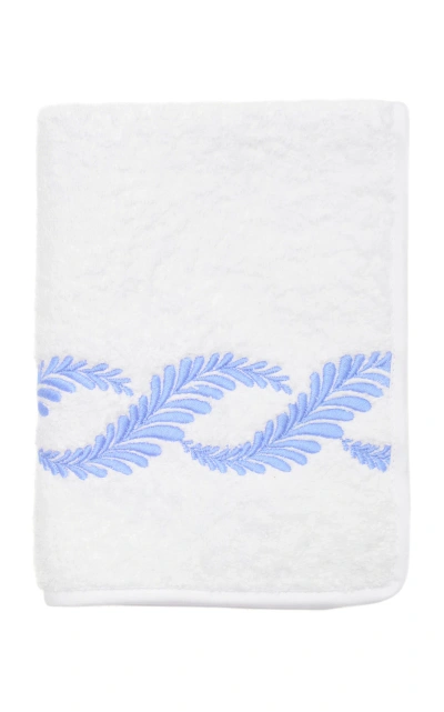 Jesurum Tangeri Terry Wash Cloth In Blue