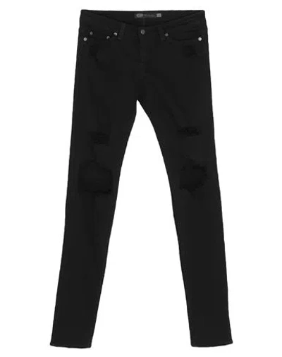 Jet By John Eshaya Woman Jeans Black Size 8 Cotton, Lycra