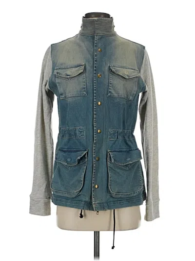 Pre-owned Jet John Eshaya Denim Vest In Blue