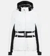 Jet Set Audrey Padded Ski Jacket In White