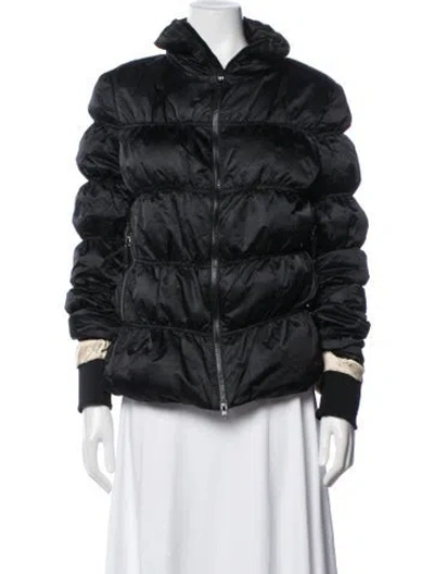 Pre-owned Jet Set Down Jacket In Black