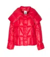 Jet Set Lella City Down Jacket In Red