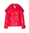 Jet Set Lella City Down Jacket In Red