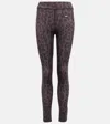 Jet Set Leopard-print Ski Leggings In Black Leo