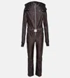 Jet Set Magic Ghoster Leopard-print Ski Suit In Black Leo