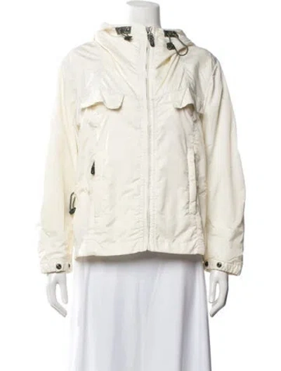 Pre-owned Jet Set Nylon Jacket In Neutrals