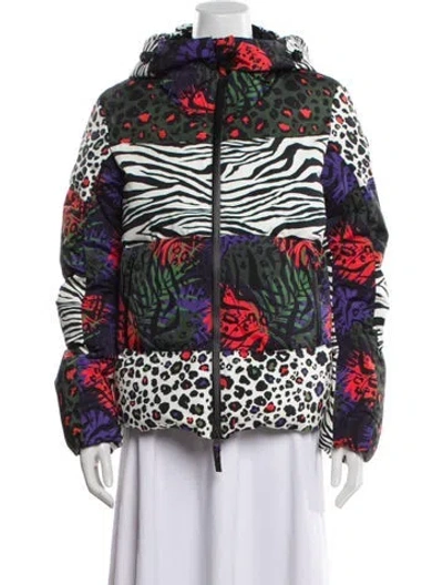 Pre-owned Jet Set Printed Jacket W/ Tags In Multi