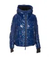 Jet Set Rosalia Quilted Ski Jacket In Blue
