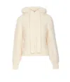 Jet Set Sweaters In White