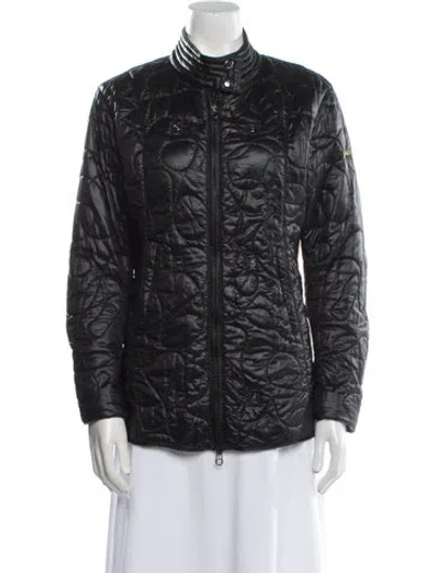 Pre-owned Jet Set Utility Jacket In Black
