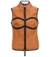 Jet Set Vanessa Glam Vest In Goldish