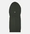 Jet Set Wool Ski Mask In Schwarz