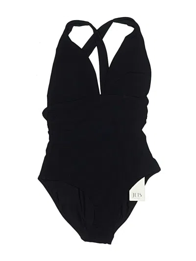 Pre-owned Jets Australia One Piece Swimsuit In Black