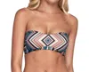 Jets By Jessika Allen Bandeau Bikini Top In Australia Spectrum In Multi