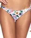 Jets By Jessika Allen Gypsy Reversible Cheeky Hipster Bikini Bottom In Femme Floral In Multi