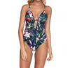 Jets By Jessika Allen Plunge V-neck One Piece Swimsuit In Australia Arcadia In Multi