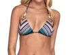 Jets By Jessika Allen Triangle Bikini Top In Australia Spectrum In Multi