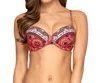 Jets By Jessika Allen Underwire Bikini Top - D Cup In Arabian Spice In Multi