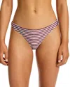 Jets Hipster Bikini Bottom In Ruby