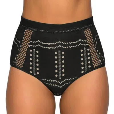 Jets Impressions High Waist Bottom In Black