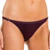 Jets Luscious Mini Bottom In Plum In Purple