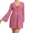 Jets Stretch Lace Kaftan Cover Up Dress In Mauve In Pink