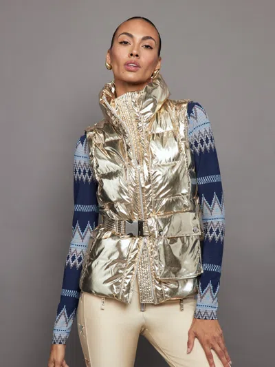 Jetset Gardena Vest Met In Ivory