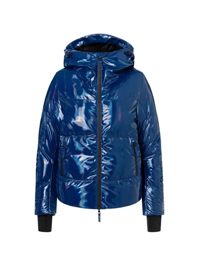 Jetset Rosalia Ski Jacket Met Raindres Puffer Jacket In Blue