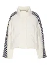 Jetset Stars Checkerboard Padded Jacket In Multi