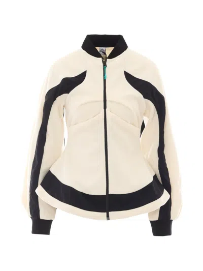 Jetset Storm Panelled Jacket In Neutral