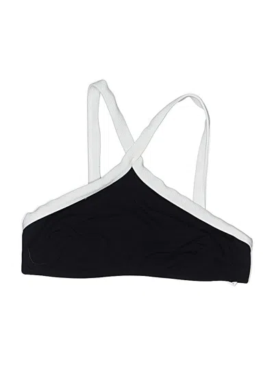 Pre-owned Jette Swimsuit Top Black Swimwear