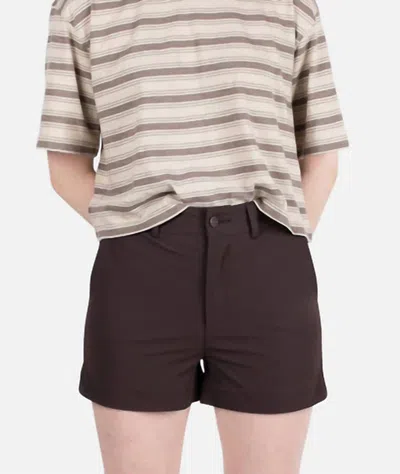 Jetty Crosby Versatility Short In Java In Brown