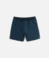 Jetty Men's Bayside Pool Short In Navy In Blue